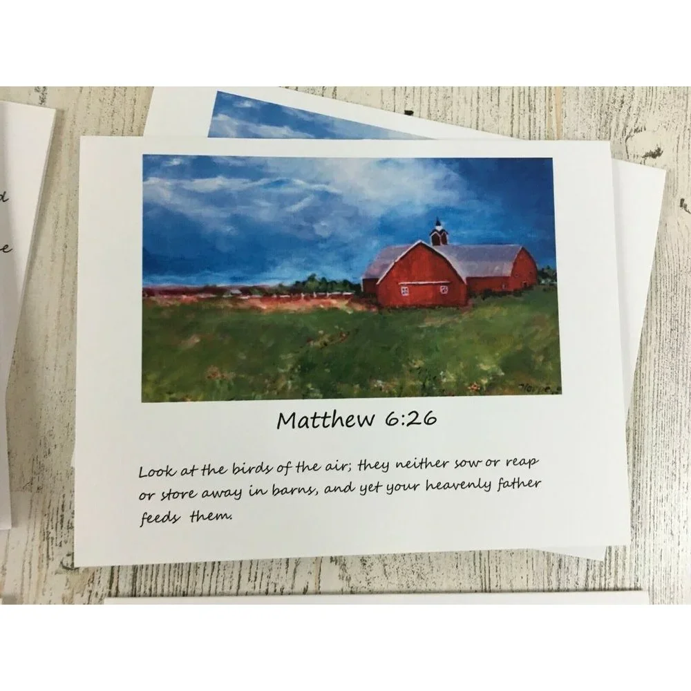 Bible Verse Scripture Note Cards Stationery Praise Art Ministry Kathryn Hoppe